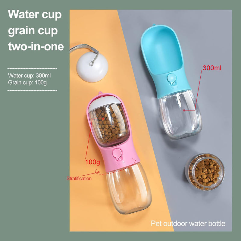 PawQuench Pet On-the-Go Water and Food Dispenser