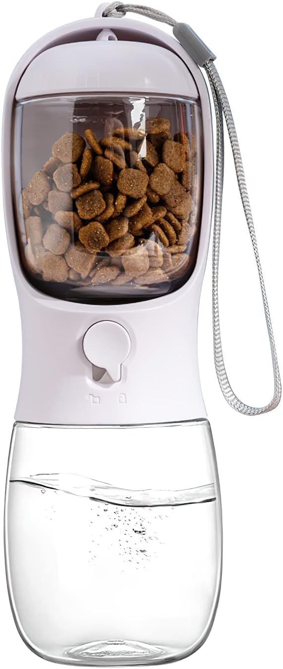 PawQuench Pet On-the-Go Water and Food Dispenser