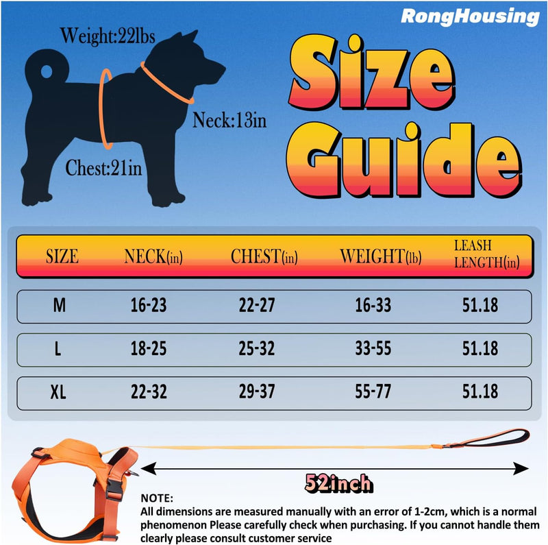 UltiWalk Large Dog Harness with Built-in Retractable Leash