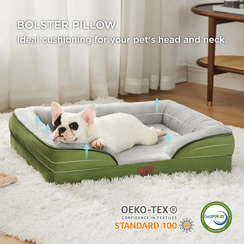 Bedsure Orthopedic Dog Bed for Medium Dogs