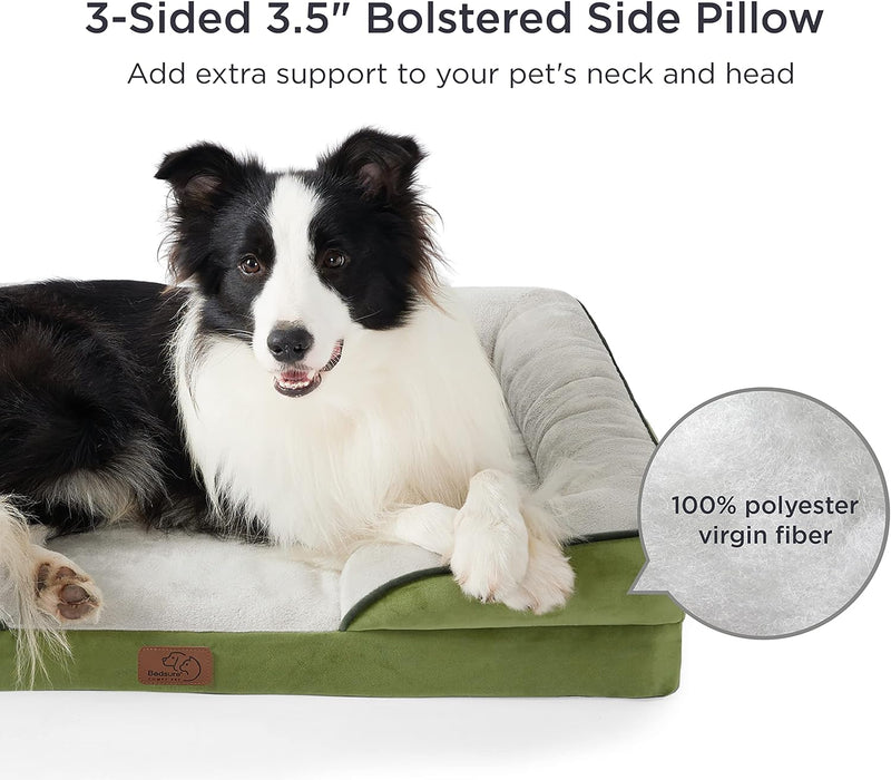 Bedsure Orthopedic Dog Bed for Medium Dogs