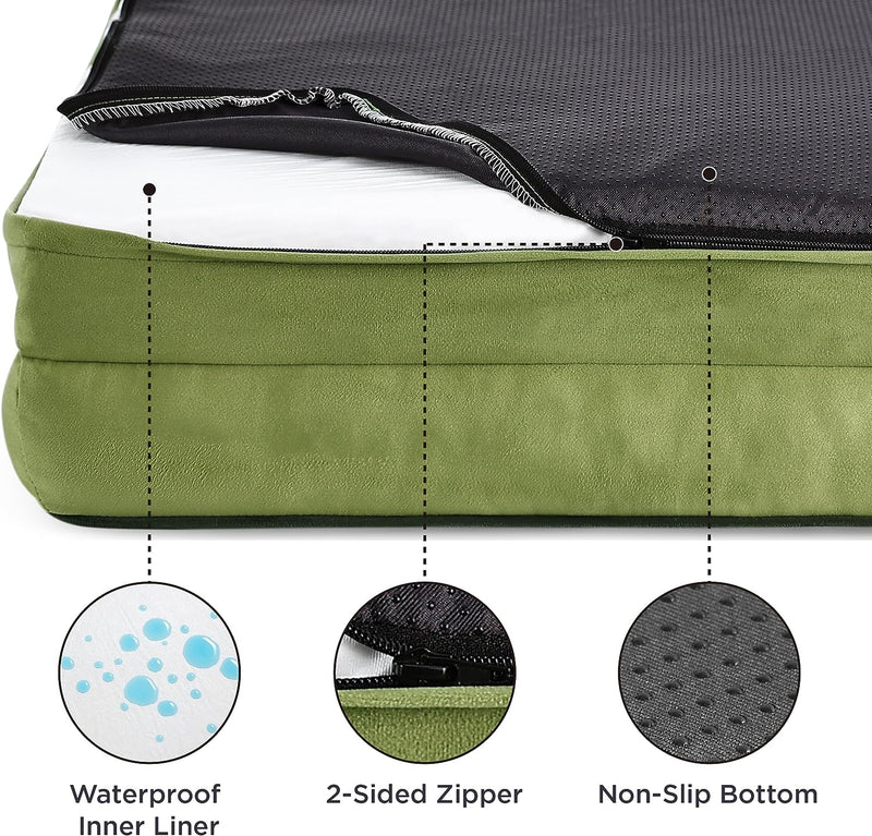 Bedsure Orthopedic Dog Bed for Medium Dogs