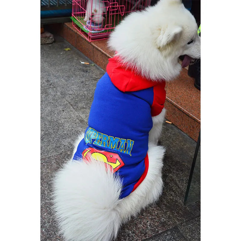 Dog Fashion Pattern Winter Warm Jacket