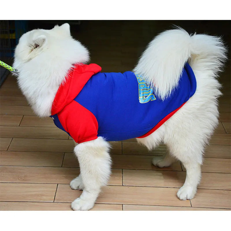 Dog Fashion Pattern Winter Warm Jacket