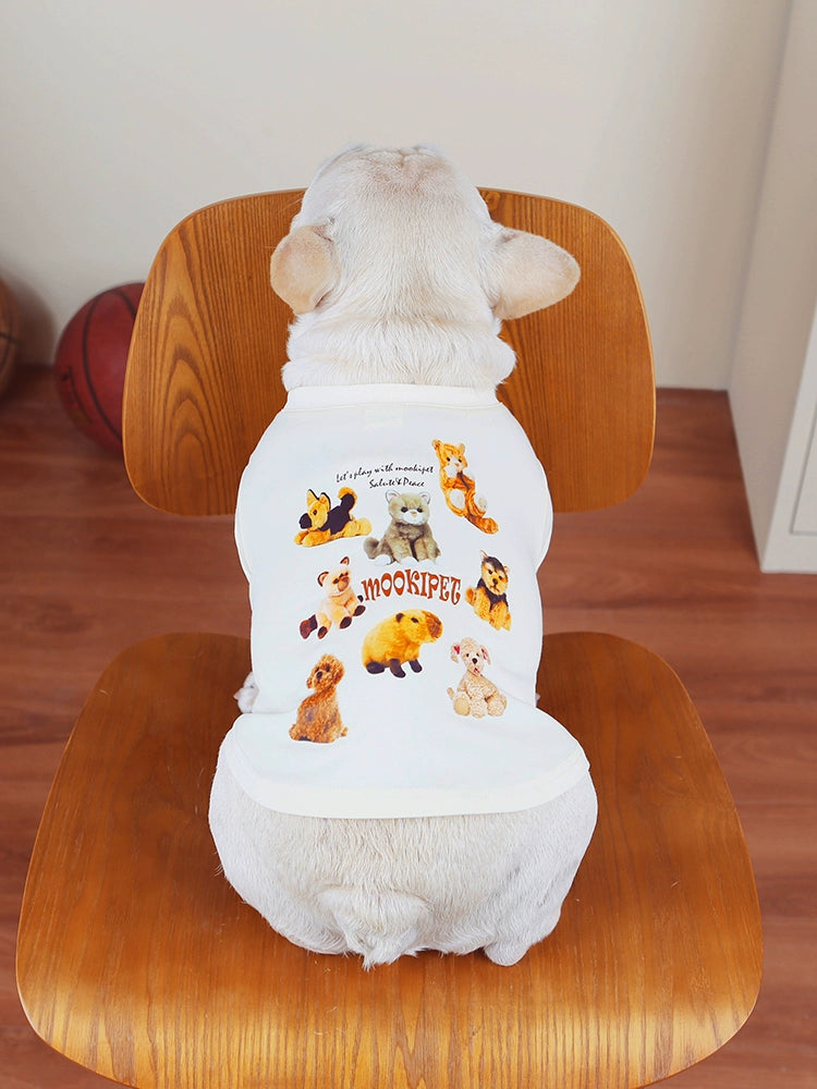 Mokipet Pet Clothes, Cat Dog Inner Clothes