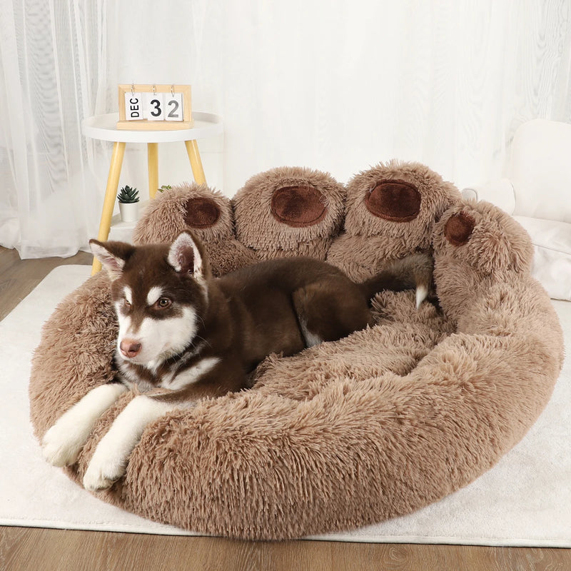 Dog Plush Sofa Kennel Bed