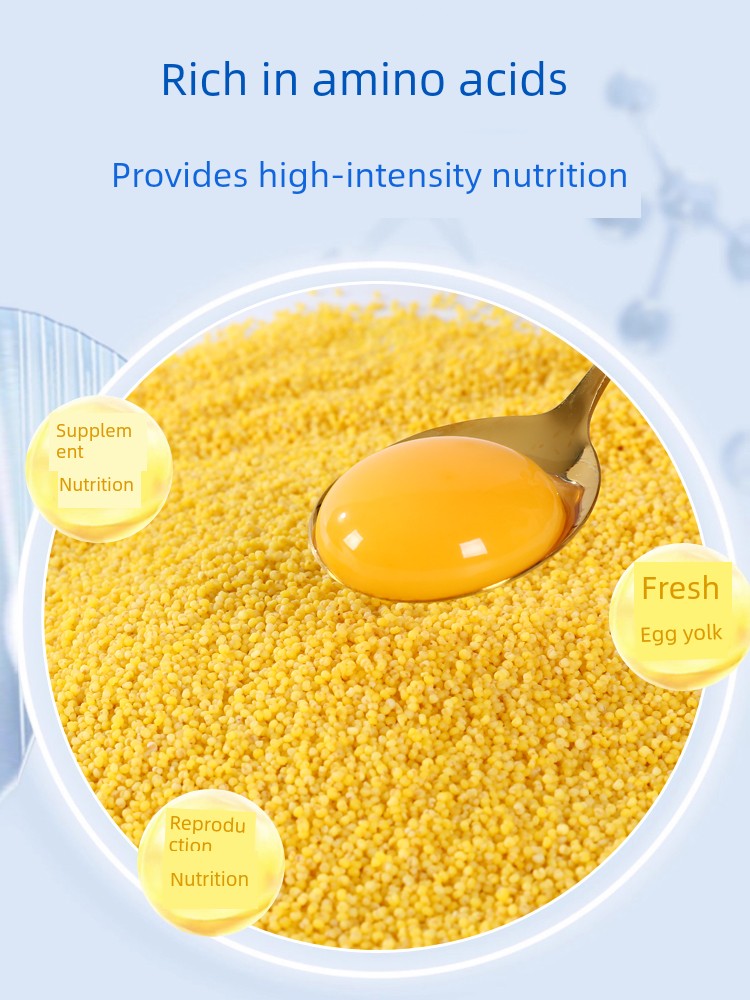 Peony High Nutrition Egg Xiaomi Promote Bird Feed Xuanfeng