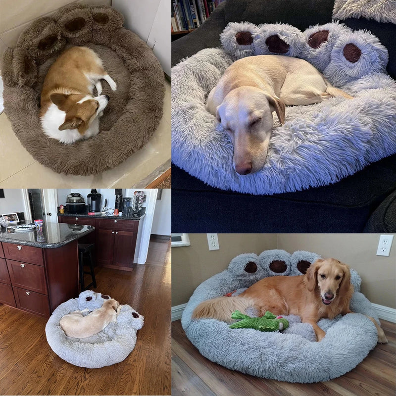 Dog Plush Sofa Kennel Bed