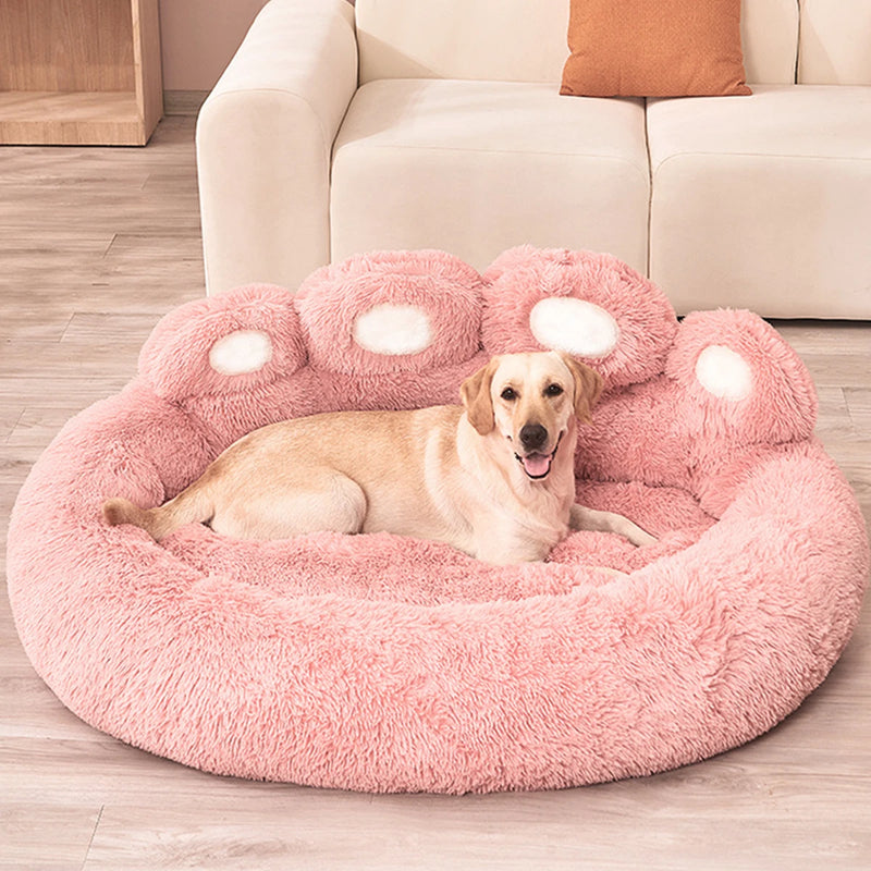 Dog Plush Sofa Kennel Bed