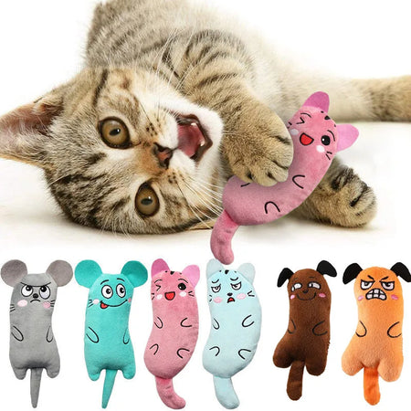 Cat Cute Funny Chewing Squeaky Toy