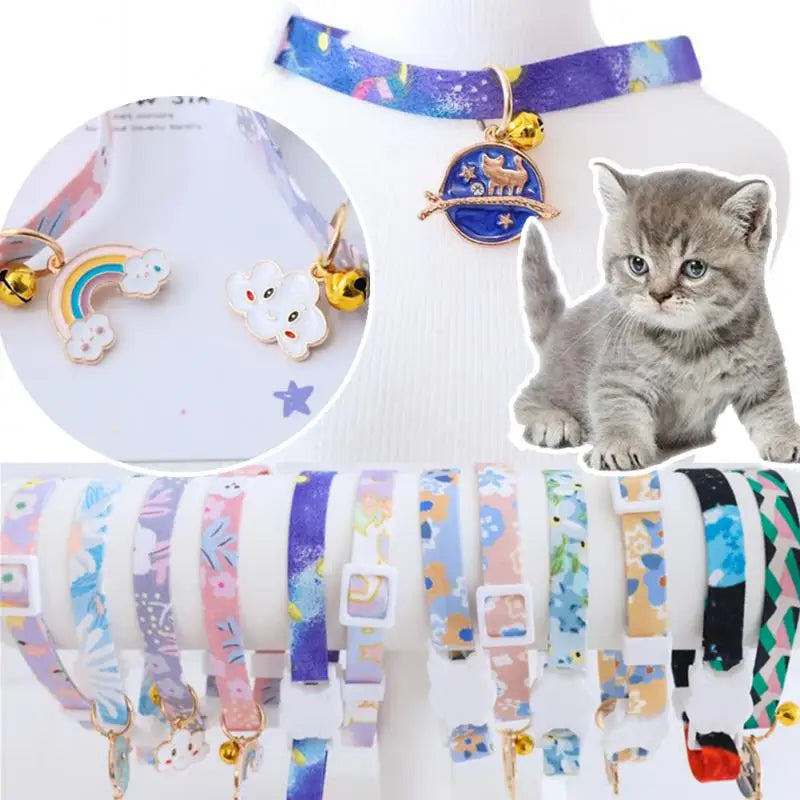 Pet Collar With Pendants