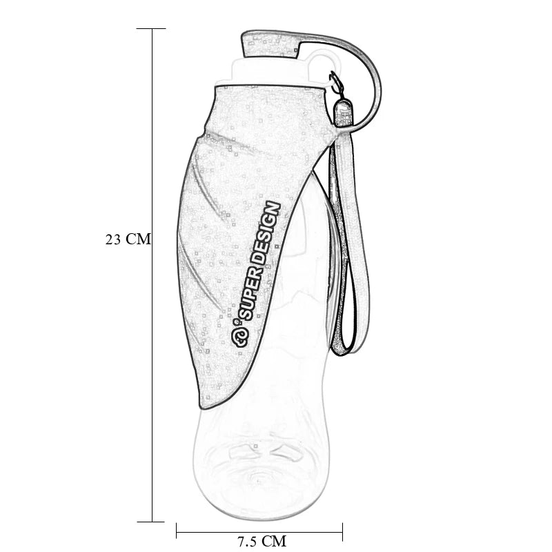 Dog Outdoor Portable Water Bottle