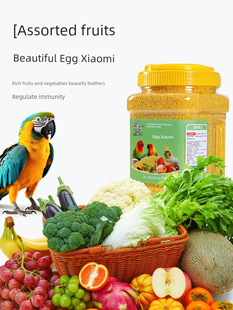 Peony High Nutrition Egg Xiaomi Promote Bird Feed Xuanfeng