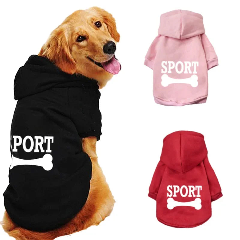 Dog Fashion Casual Warm Hoodie